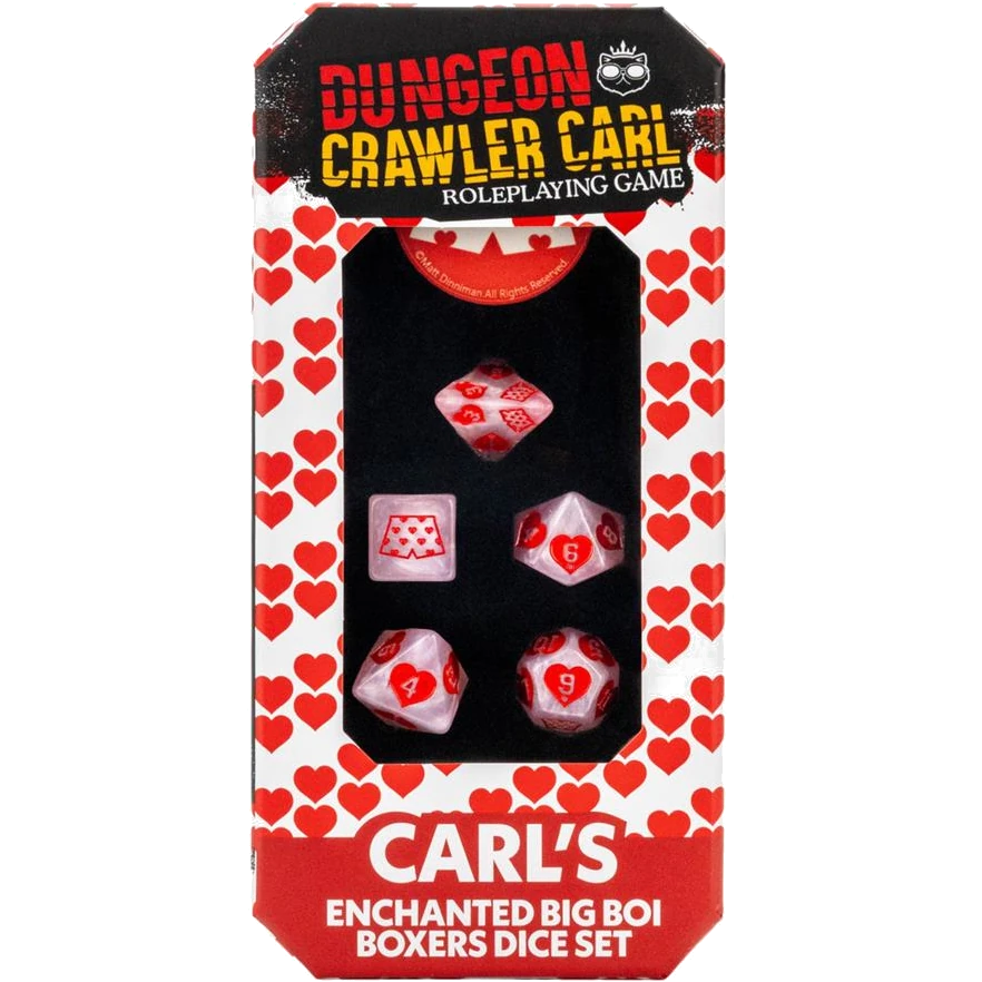 Dungeon Crawler Carl: Carl's - Big Boi Boxers Dice Set