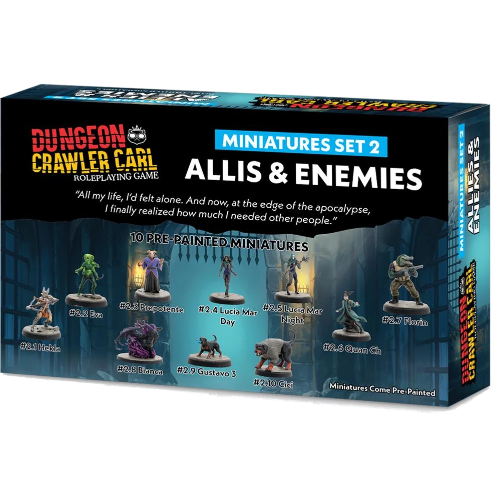 Dungeon Crawler Carl: Allies & Enemies - Miniatures Set 2