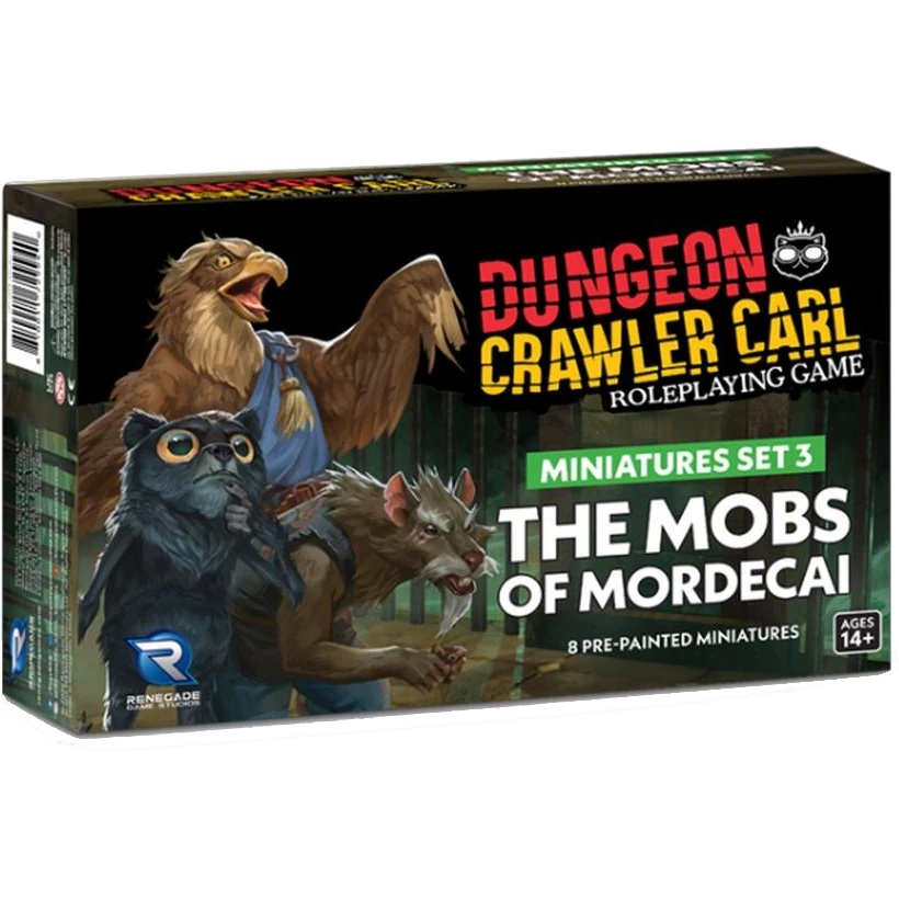 Dungeon Crawler Carl: The Mobs of Mordecai - Miniatures Set 3