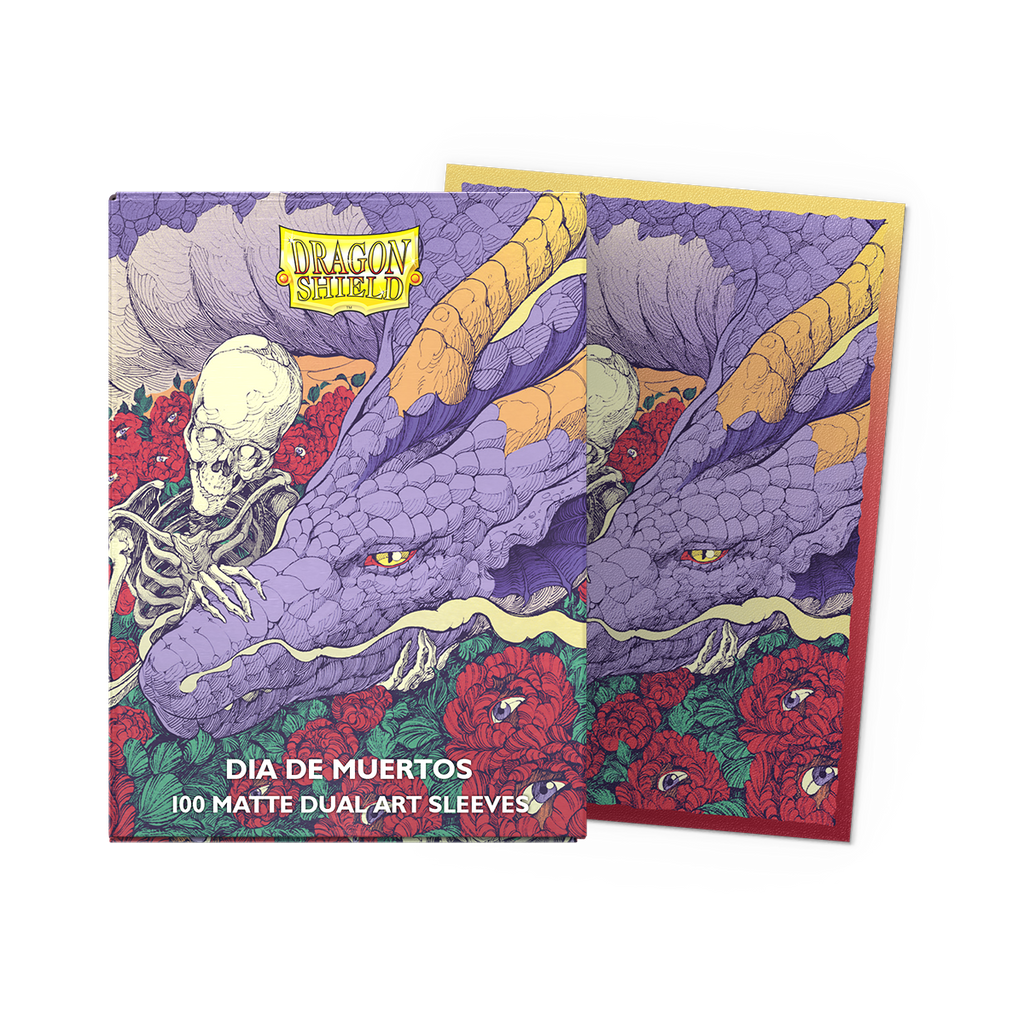 Dragon Shield: Día de Muertos - Matte Dual Art Sleeves (63x88 mm)