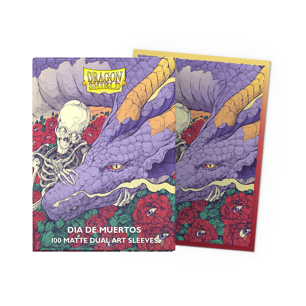 Dragon Shield: Día de Muertos - Matte Dual Art Sleeves (63x88 mm)