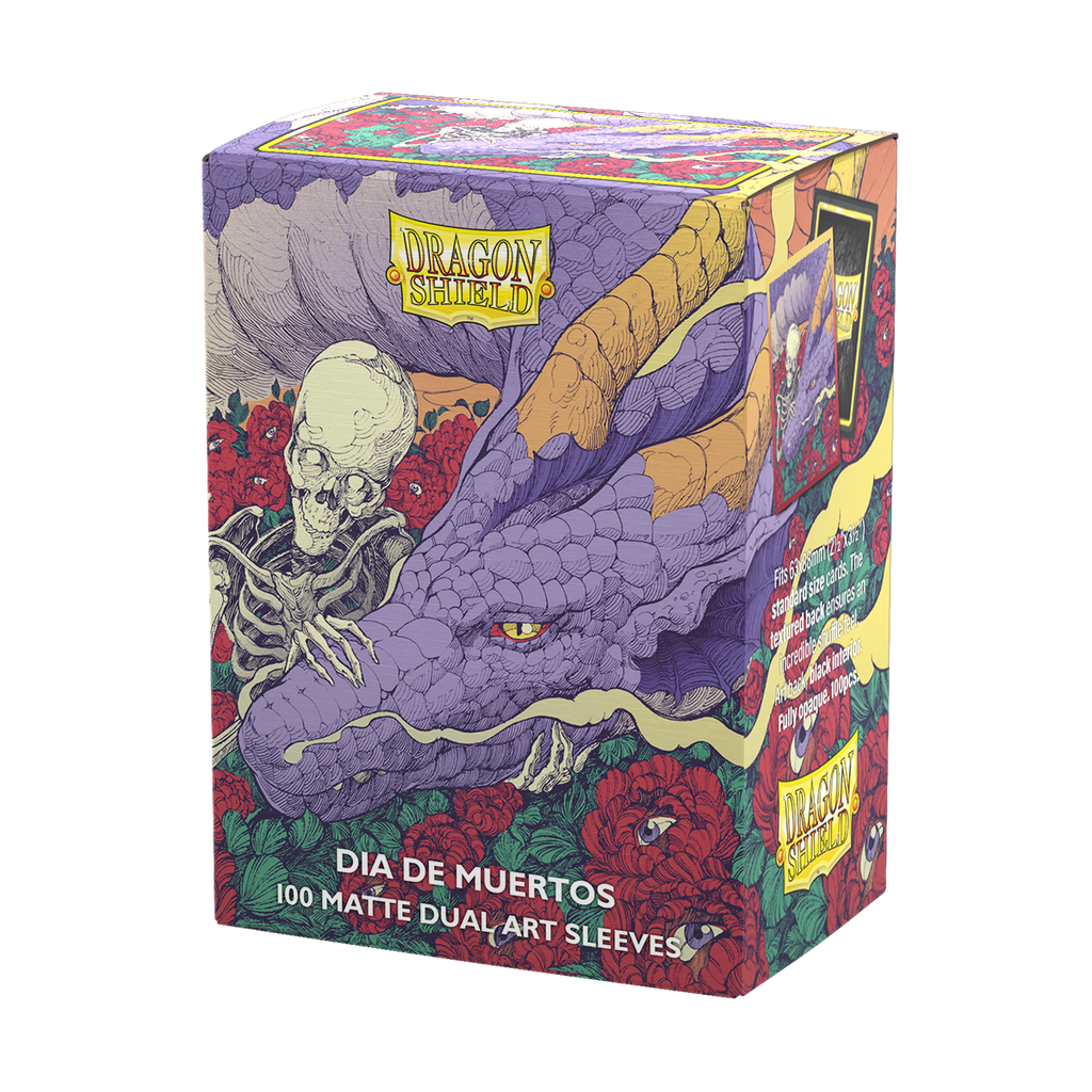 Dragon Shield: Día de Muertos - Matte Dual Art Sleeves (63x88 mm)