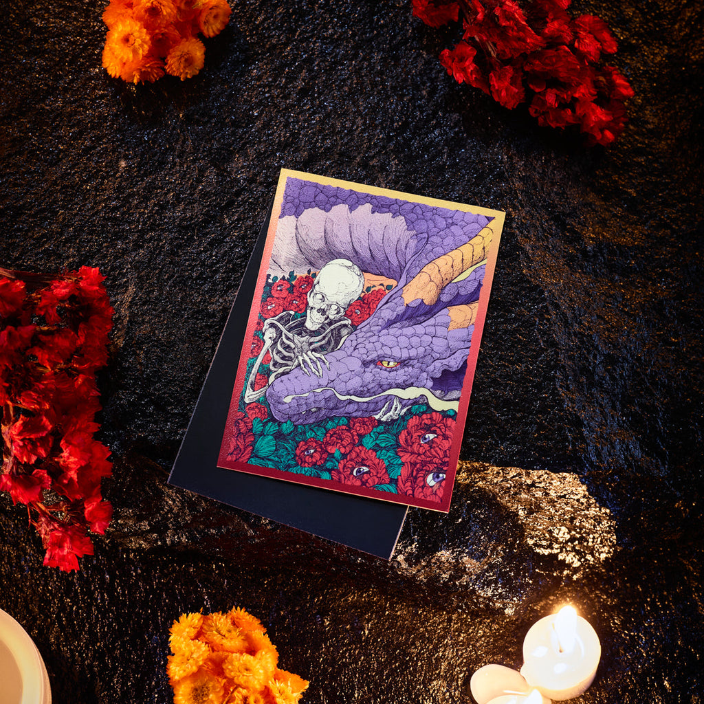 Dragon Shield: Día de Muertos - Matte Dual Art Sleeves (63x88 mm)